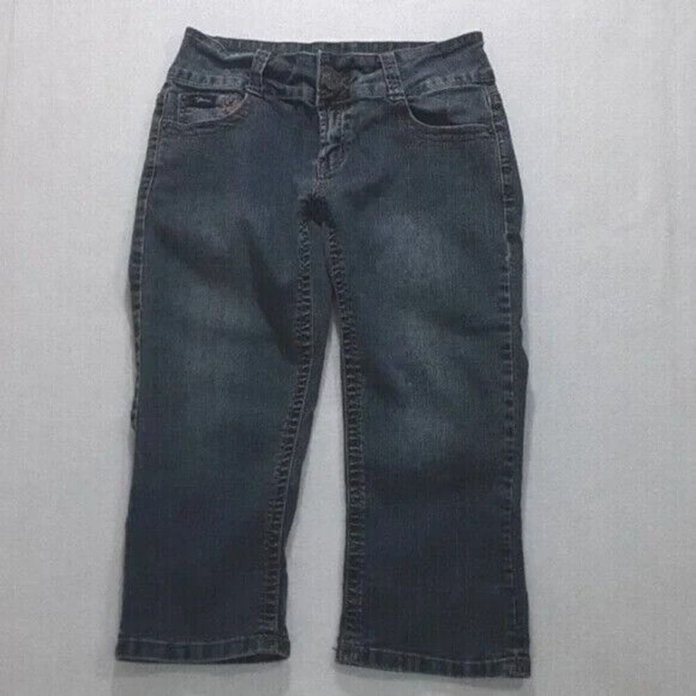 Flavour by bubblegum jeans size 8P cropped blue *